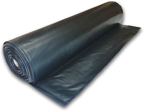 20 mil black plastic sheeting